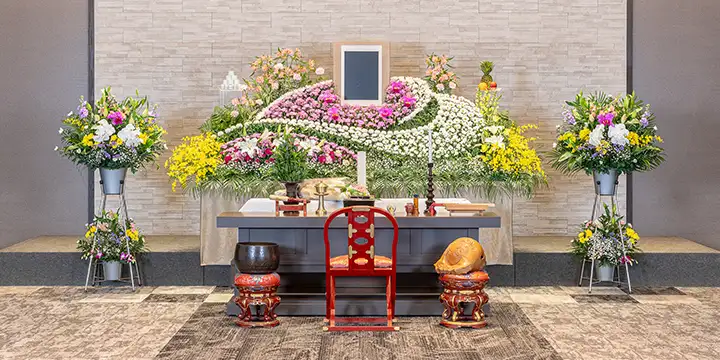 家族プラン115 祭壇の例