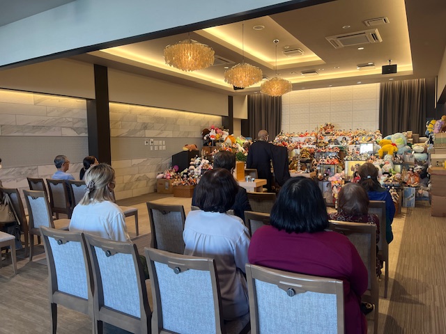 11月30日　高師ホール人形供養祭