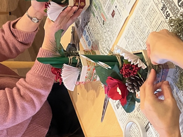 12月23日　西幸ホール「ミニ門松作り体験」セミナー